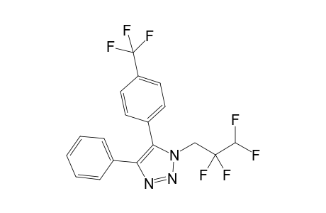 4-Phenyl-1-(2,2,3,3-tetrafluoropropyl)-5-(4-trifluoromethylphenyl)-1H-1,2,3-triazole