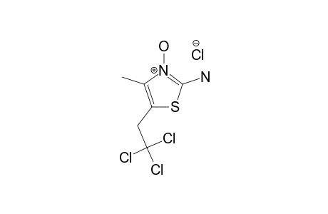 2-AMINO-3-HYDROXY-4-METHYL-5-(2,2,2-TRICHLOROETHYL)-THIAZOLIUM_CHLORIDE