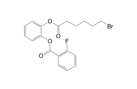 1,2-Benzenediol, o-(6-bromohexanoyl)-o'-(2-fluorobenzoyl)-