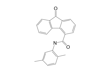 9H-Fluorene-4-carboxylic acid, 9-oxo-, (2,5-dimethylphenyl)amide