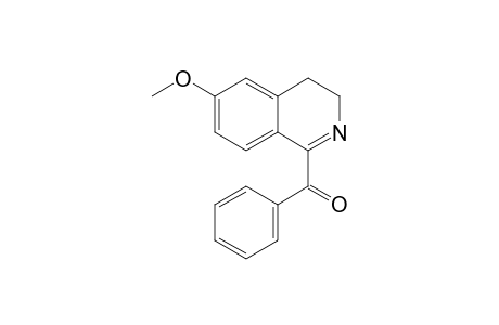 6-Methoxy-1-benzoyl-3,4-dihydroisoquinoline
