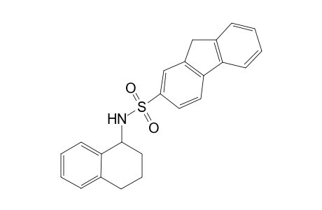 9H-Fluorene-2-sulfonamide, N-(1,2,3,4-tetrahydro-1-naphthalenyl)-