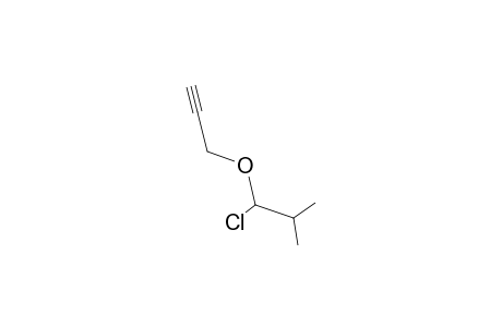 1-Chloranyl-2-methyl-1-prop-2-ynoxy-propane