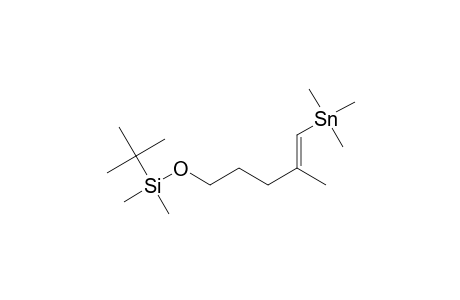 (E)-2-Methyl-5-t-butyldimethylsilyloxy-1-pentenyltrimethylstannane