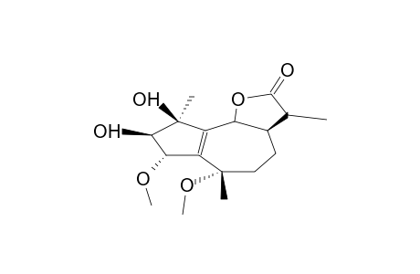 3B,4B DIHYDROXY-2A,10B-DIMETHOXY-11AH-GUAIA-1(5)-EN-12,6B-OLIDE