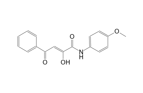 (2Z)-2-hydroxy-N-(4-methoxyphenyl)-4-oxo-4-phenyl-2-butenamide