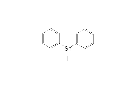 Diphenylmethyltin iodide