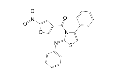 2-Phenylimino-3-(5"-nitro-3"-furoyl)-4-phenyl-4-thiazoline