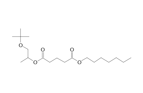 Glutaric acid, 1-(tert-butoxy)prop-2-yl heptyl ester