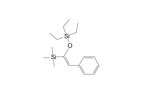 (E)-.beta.-(Triethylsiloxy)-.beta.-(trimethylsilyl)styrene