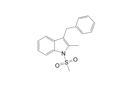 3-Benzyl-2-methyl-1-(methylsulfonyl)-1H-indole