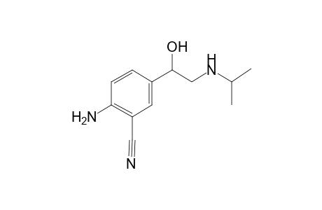 2-Amino-5-[1-hydroxy-2-(isopropylamino)ethyl]benzonitrile