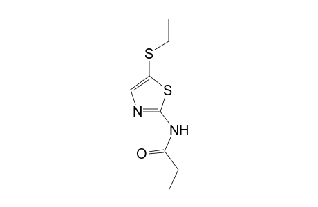 Propionamide, N-[5-(ethylthio)-2-thiazolyl]-