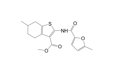 methyl 6-methyl-2-[(5-methyl-2-furoyl)amino]-4,5,6,7-tetrahydro-1-benzothiophene-3-carboxylate