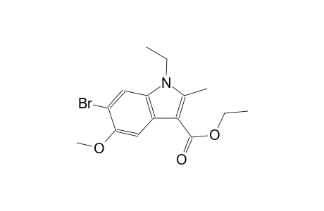 ethyl 6-bromo-1-ethyl-5-methoxy-2-methyl-1H-indole-3-carboxylate