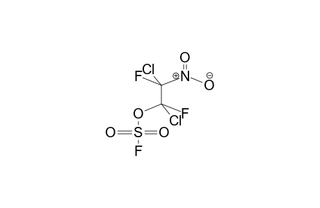 2-NITRO-1,2-DIFLUORODICHLOROETHYLFLUOROSULPHATE (DIASTEREOMER MIXTURE)