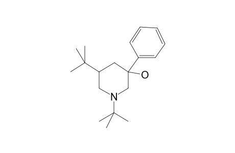 1,5-di-Tert-butyl-3-phenylpiperidin-3-ol