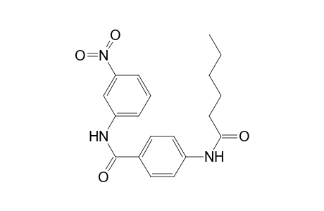 Benzamide, 4-hexanoylamino-N-(3-nitrophenyl)-
