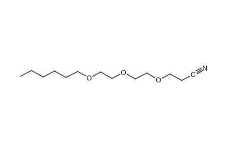 3-{2-[2-(hexyloxy)ethoxy]ethoxy}propionitrile