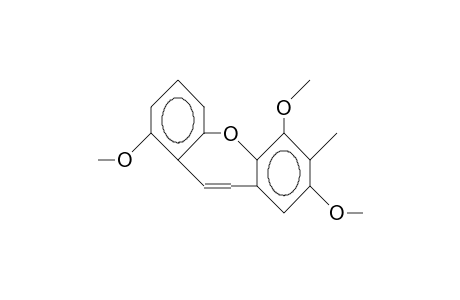 1,6,8-Trimethoxy-7-methyl-dibenz(B,F)oxepin