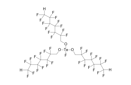 TRIS(1,1,7-TRIHYDROPERFLUOROHEPTYLOXY)FLUOROTELLURANE