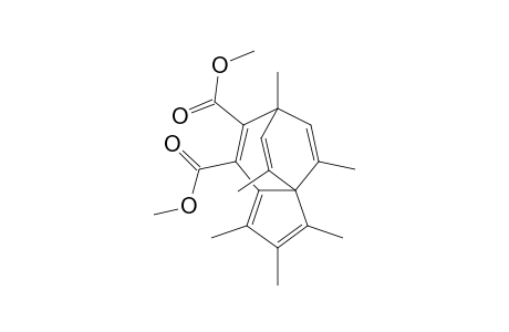 Dimethyl 2,3,4,8,10,11-hexamethyltricyclo[6.2.2.0(1,5)]dodeca-2,4,6,9,11-pentaene-6,7-dicarboxylate