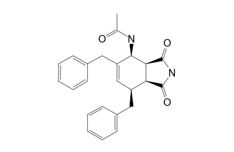 4N-ACETYLAMINO-5,7-DIBENZYL-CIS-3A,4,7,7A-TETRAHYDROISOINDOLE-1,3-DIONE