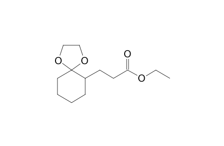 Ethyl .beta.-(2-ethylenedioxocyclohexyl)propionate