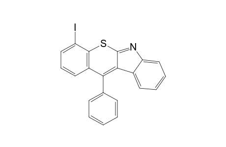 4-Iodo-11-phenylthiochromeno[2,3-b]indole