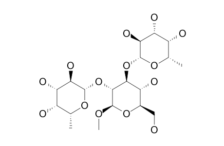 METHYL-2,3-DI-O-(ALPHA-L-FUCOPYRANOSYL)-BETA-D-GLUCOPYRANOSIDE