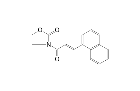 3-[(2E)-3-(1-naphthyl)-2-propenoyl]-1,3-oxazolidin-2-one