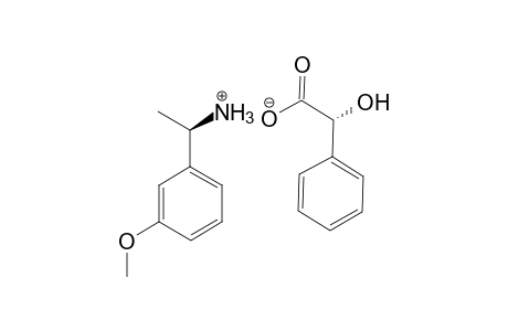 (R)-1-(3-Methoxyphenyl)ethylamino (R)-.alpha.-hydroxybenzylcarboxylate