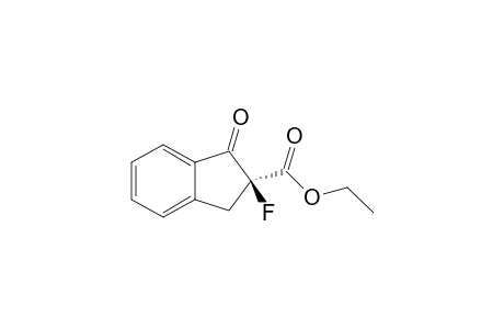 (S)-ethyl 2-fluoro-1-oxo-2,3-dihydro-1H-indene-2-carboxylate