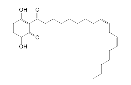 3,6-dihydroxy-2-(9Z,12Z)-octadeca-9,12-dienoylcyclohex-2-enone