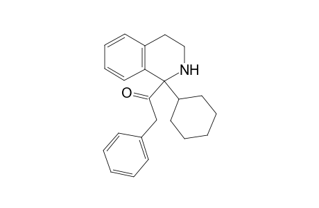 1-(1-Cyclohexyl-1,2,3,4-tetrahydroisoquinolin-1-yl)-2-phenylethan-1-one
