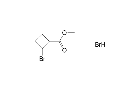 1,2-Dibromocyclobutanecarboxylic, acid, methyl ester