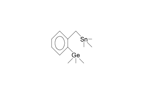 Trimethyl-(2-trimethylgermyl-benzyl)-stannane