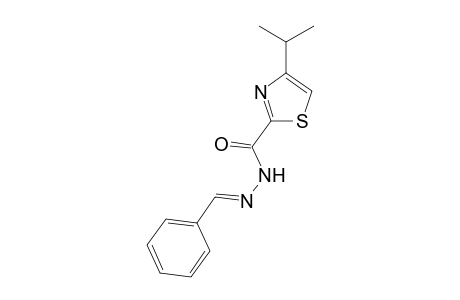 N-benzylidene-4-isopropylthiazole-2-carbohydrazide