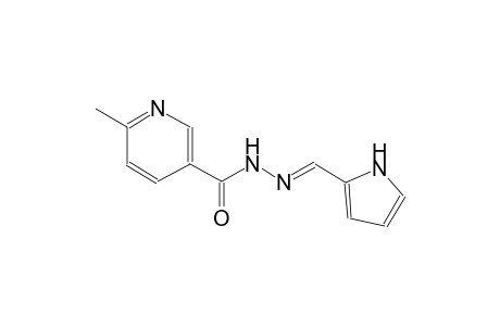 6-methyl-N'-[(E)-1H-pyrrol-2-ylmethylidene]nicotinohydrazide