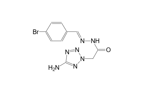 2-(5-amino-2H-tetraazol-2-yl)-N'-[(E)-(4-bromophenyl)methylidene]acetohydrazide