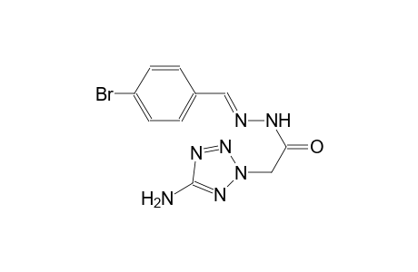 2-(5-amino-2H-tetraazol-2-yl)-N'-[(E)-(4-bromophenyl)methylidene]acetohydrazide