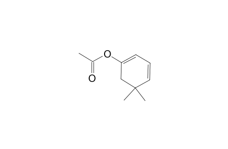 5,5-dimethylcyclohexa-1,3-dien-1-yl acetate