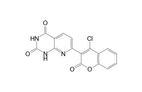 7-(4-Chlorocoumarin-3-yl)pyrido[2,3-d]pyrimidine-2,4(1H,3H)-dione