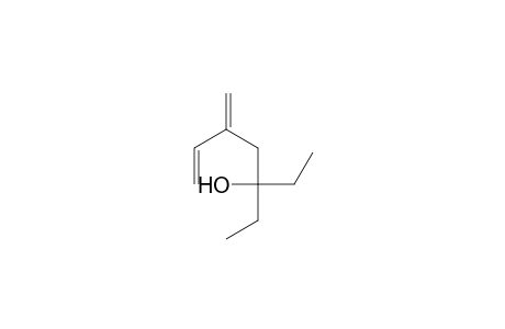 3-Ethyl-5-methylene-6-hepten-3-ol