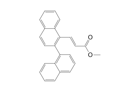 1'-(1",2"-Binaphthyl)propenoic methyl ester