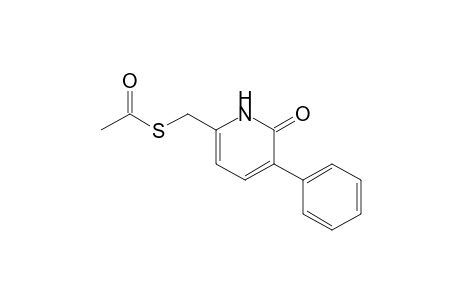6-(.alpha.-Acetylthiomethyl)-3-phenylpyridin-2-one