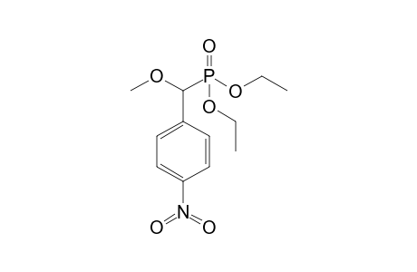 1-[diethoxyphosphoryl(methoxy)methyl]-4-nitro-benzene