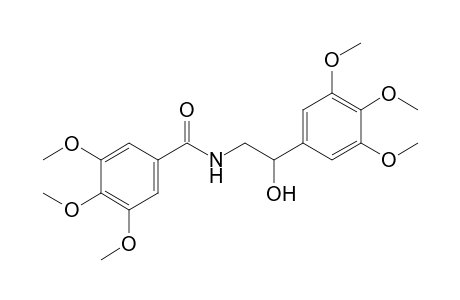 3,4,5-trimethoxy-N-[2-oxidanyl-2-(3,4,5-trimethoxyphenyl)ethyl]benzamide