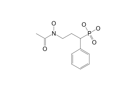 3-(N-HYDROXYACETAMIDO)-1-PHENYLPROPYLPHOSPHONIC-ACID