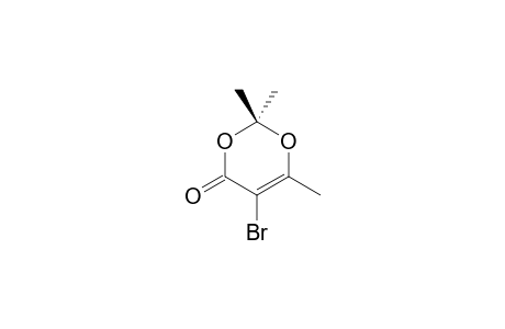5-BROMO-2,2,6-TRIMETHYL-1,3-DIOX-5-IN-4-ONE